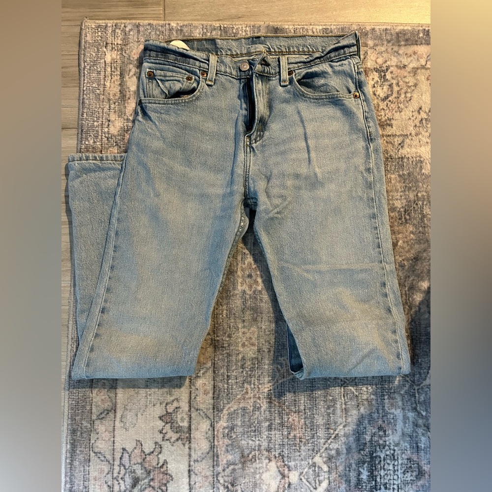 Levi's Light Blue Straight Jeans